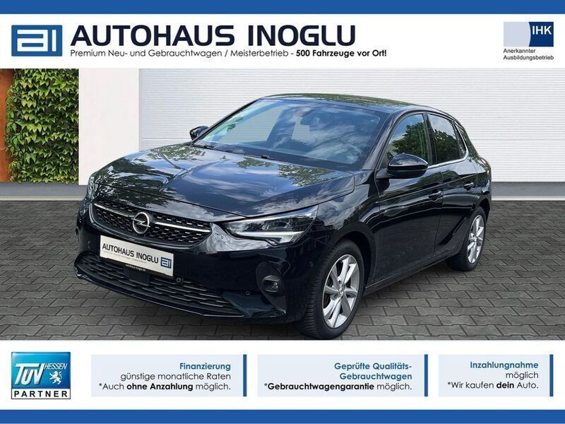 Lackierung schwarz perla nera/ Gebraucht 2023 Opel Corsa Elegance Kleinwagen | 17.180 € (Guter Preis) - Bild 1/4