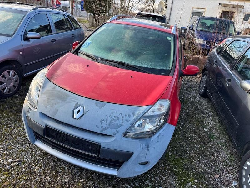 Gebraucht Renault Clio GrandTour Dynamique 101 PS (74 kW) 2009 Rot Kombi