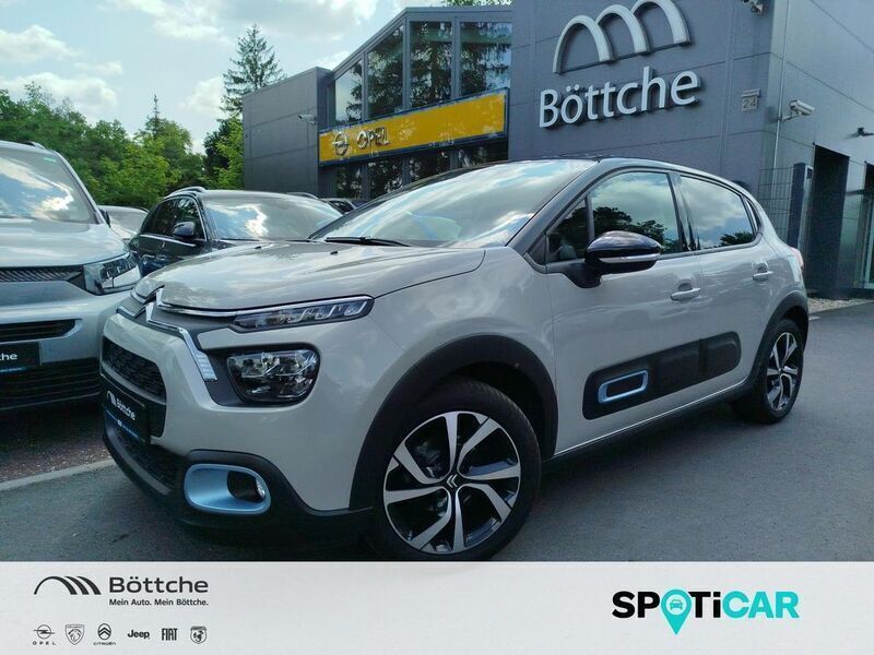 Grau Gebraucht 2023 Citroën C3 PureTech Kleinwagen | 17.850 € (Etwas zu teuer) - Bild 1/4