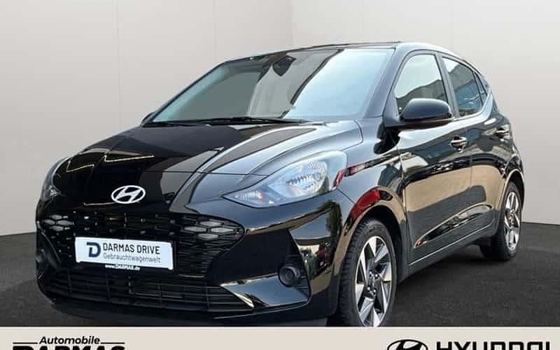 Schwarz Gebraucht 2024 Hyundai i10 Trend Kleinwagen | 15.490 € (Fairer Preis) - Bild 1/4