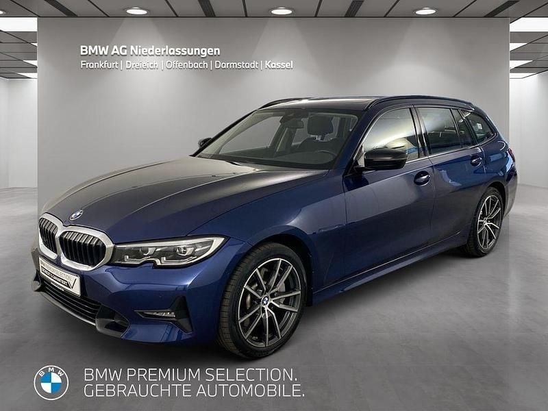 Blau Gebraucht 2019 BMW 330 Sport Line Limousine | 29.980 € (Fairer Preis) - Bild 1/4