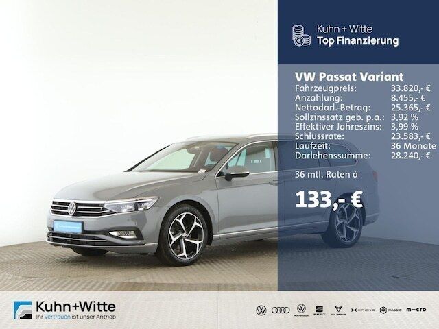 Grau Gebraucht 2023 VW Passat Elegance Kombi | 33.820 € (Guter Preis) - Bild 1/1