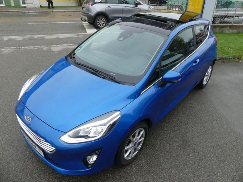 Gebraucht Ford Fiesta Titanium 95 PS (69 kW) 2020 Blau Kleinwagen