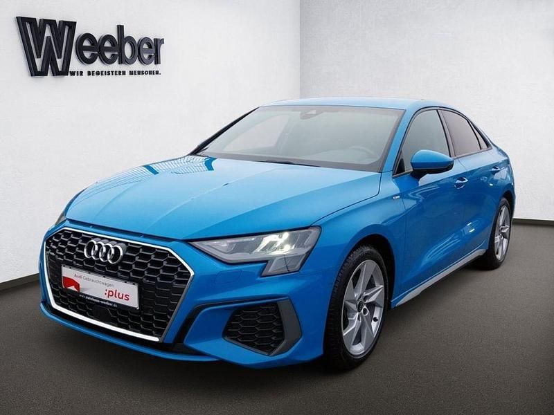 Gebraucht Audi A3 S-Line 116 PS (85 kW) 2022 Blau Limousine