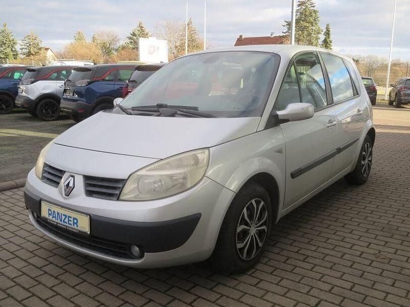 Grau Gebraucht 2005 Renault Scénic II Avantage Van / Kleinbus | 599 € (Superpreis) - Bild 1/4