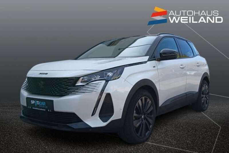 Perlmutt weiß metallic Gebraucht 2023 Peugeot 3008 GT SUV | 27.680 € (Fairer Preis) - Bild 1/4