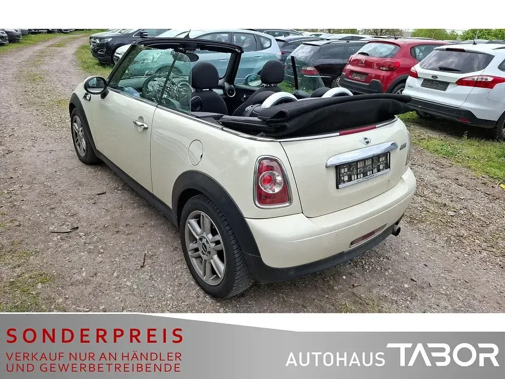 Gebraucht Mini Cooper Cabriolet 122 PS (89 kW) 2014 Weiß Cabrio
