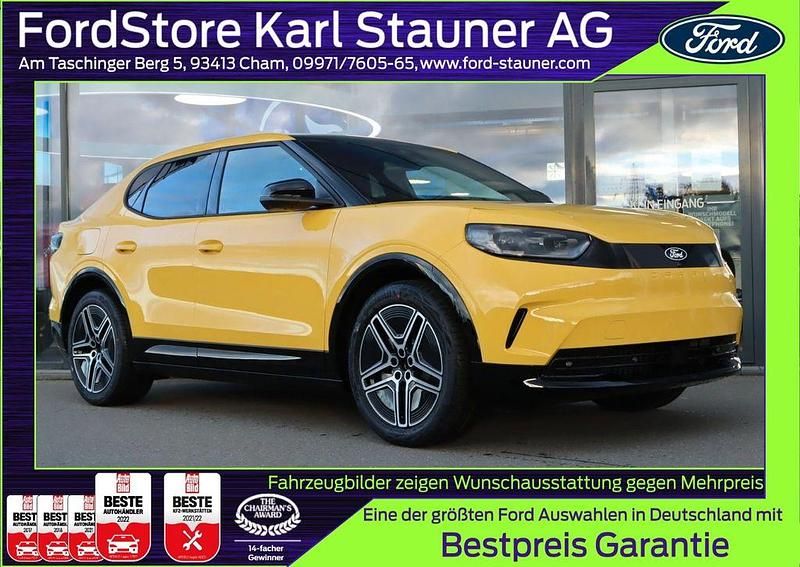 Neu Ford Capri Extended Range 250 kW (340 PS) 2026 Vivid yellow SUV
