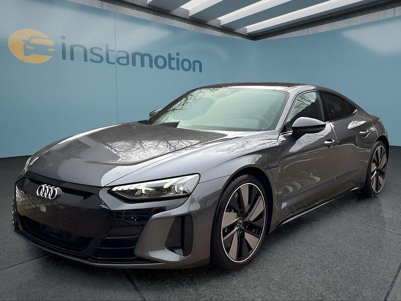 Grau Gebraucht 2022 Audi e-tron GT quattro Limousine | 59.049 € - Bild 1/4