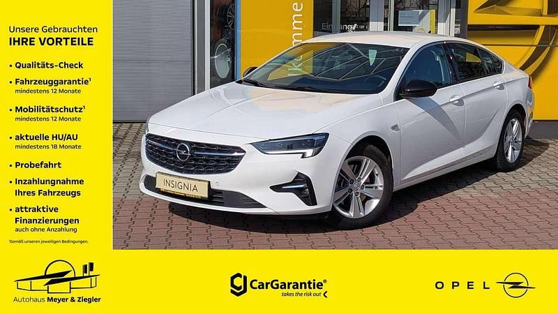Jade weiß Gebraucht 2021 Opel Insignia Elegance Limousine | 24.900 € (Teuer) - Bild 1/4