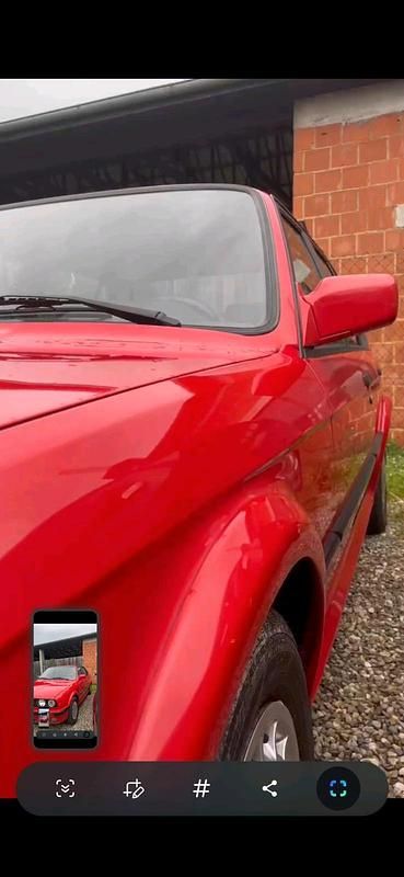 Gebraucht BMW 325 170 PS (125 kW) 1990 Rot Limousine