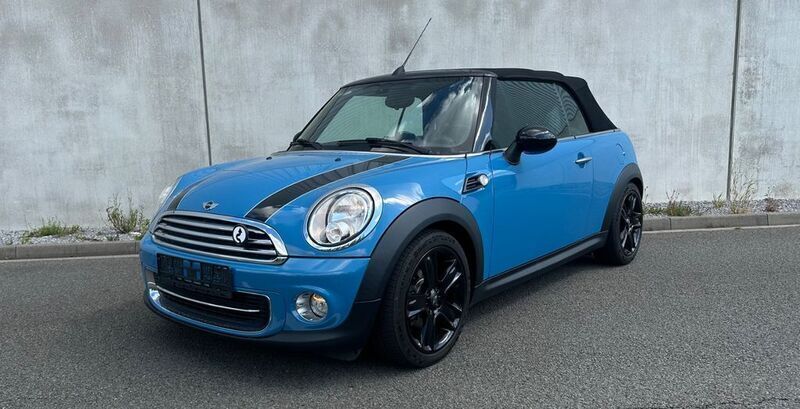 Blau Gebraucht 2013 Mini Cooper Cabriolet Cabrio | 10.399 € (Fairer Preis) - Bild 1/4