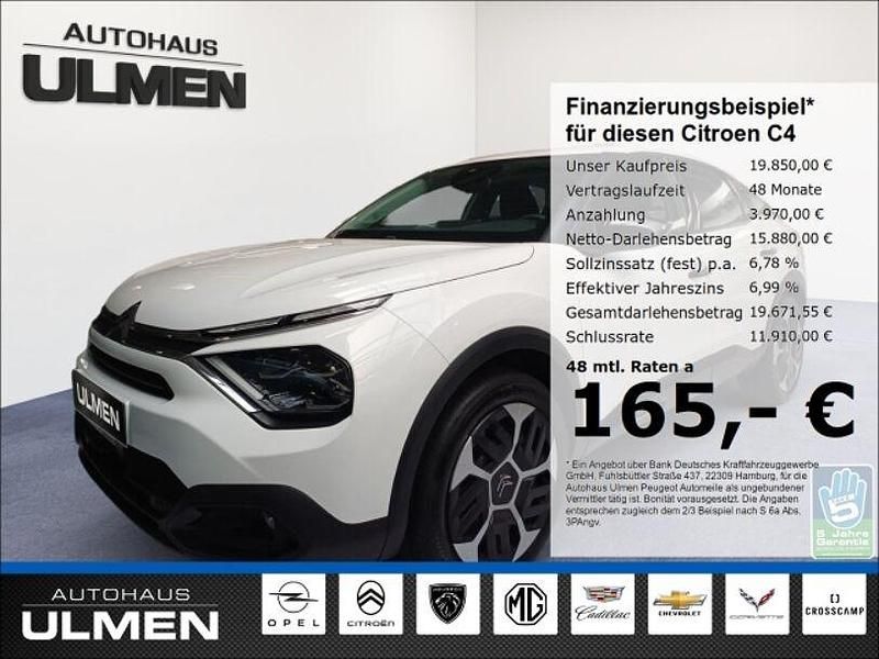 Weiss Gebraucht 2023 Citroën C4 Feel Limousine | 19.850 € (Fairer Preis) - Bild 1/4