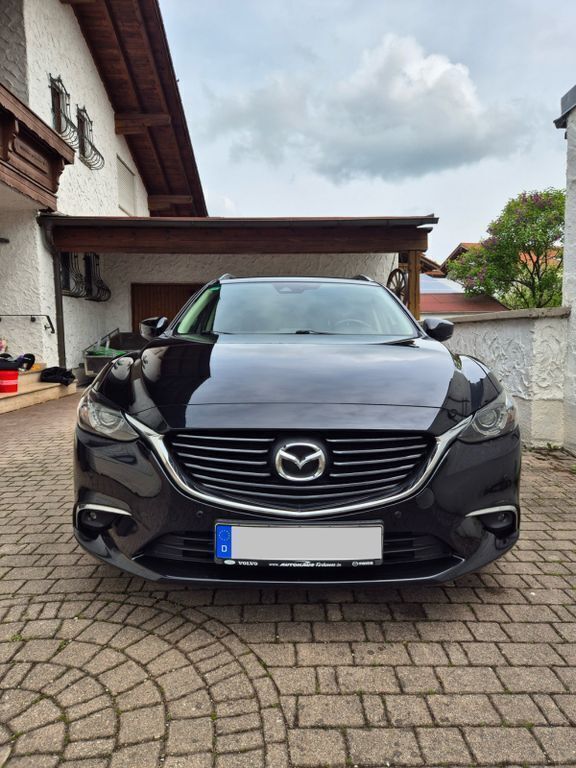 Schwarz Gebraucht 2017 Mazda 6 Nakama Kombi | 12.699 € (Fairer Preis) - Bild 1/4