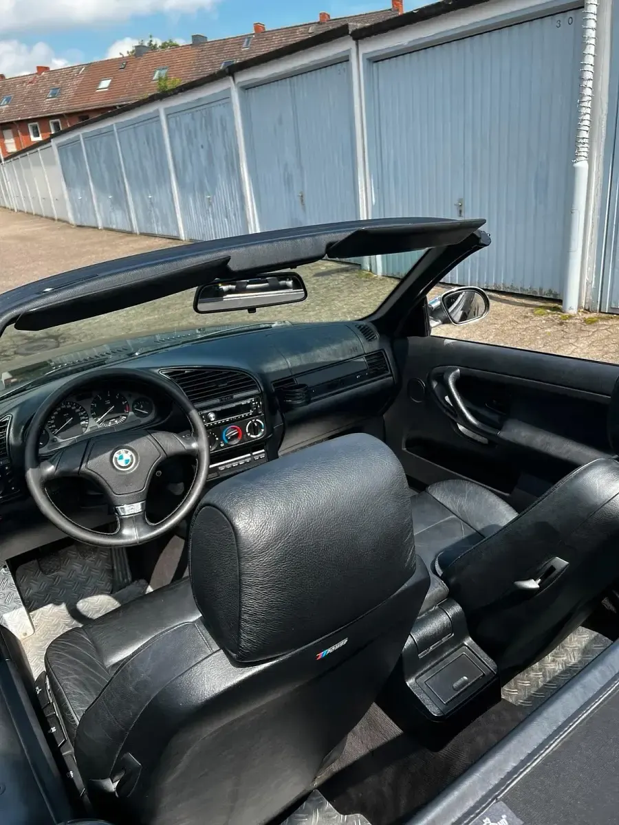 Gebraucht BMW 320 Cabriolet 150 PS (110 kW) 1997 Schwarz Cabrio