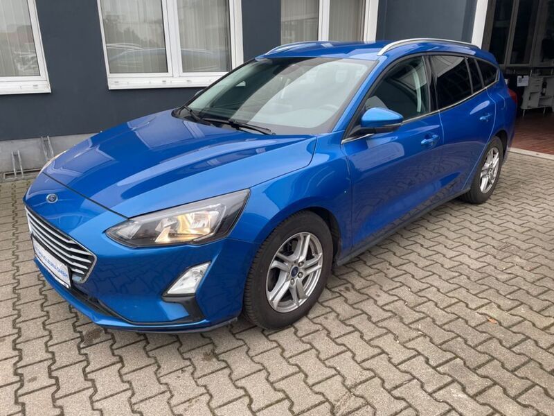 Blau Gebraucht 2019 Ford Focus Kombi | 18.299 € (Fairer Preis) - Bild 1/4