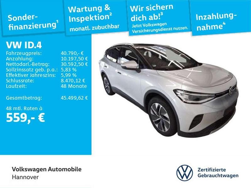 Scale silver metallic Gebraucht 2025 VW ID.4 Pro SUV | 40.790 € (Superpreis) - Bild 1/3