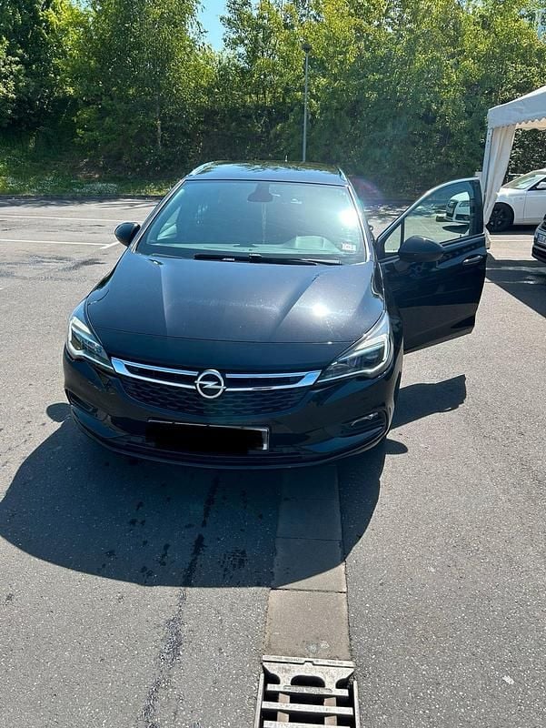 Gebraucht Opel Astra 136 PS (100 kW) 2018 Schwarz Kombi