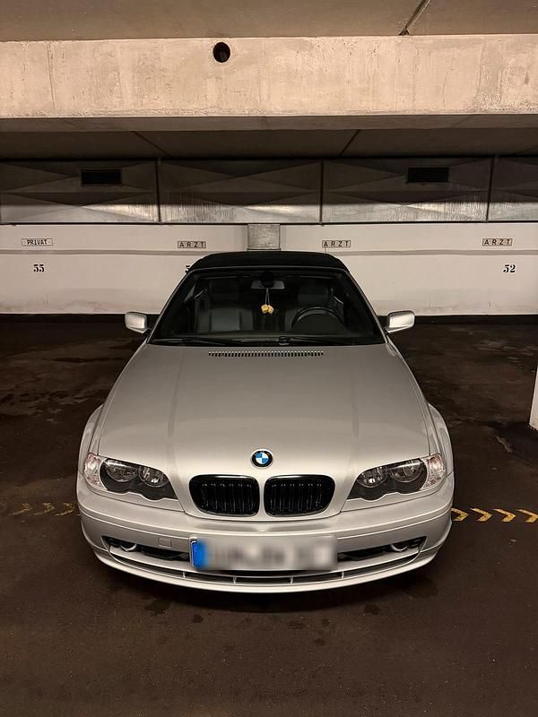 Silber Gebraucht 2000 BMW 323 Cabriolet Cabrio | 9.000 € (Guter Preis) - Bild 1/4