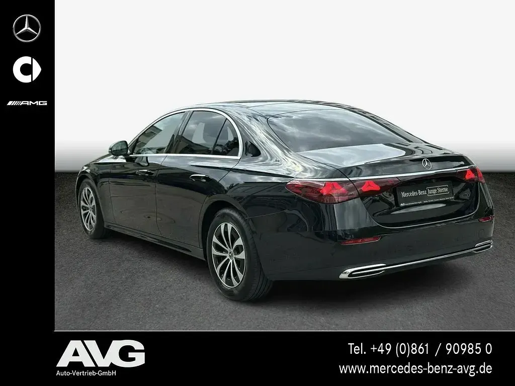 Gebraucht Mercedes E200 Avantgarde 204 PS (150 kW) 2024 Lack obsidianschwarz Limousine