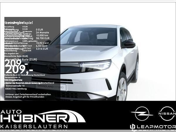 Weiß (arktis weiß) Neu 2025 Opel Grandland X Edition SUV | 30.490 € (Superpreis) - Bild 1/4