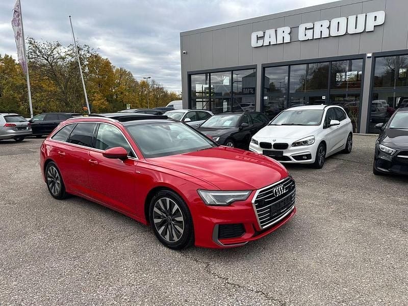 Rot Gebraucht 2020 Audi A6 S-Line Kombi | 24.499 € (Superpreis) - Bild 1/4