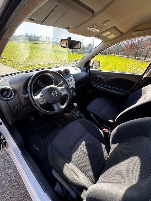 Gebraucht Nissan Micra Acenta 80 PS (58 kW) 2012 Weiß Kleinwagen