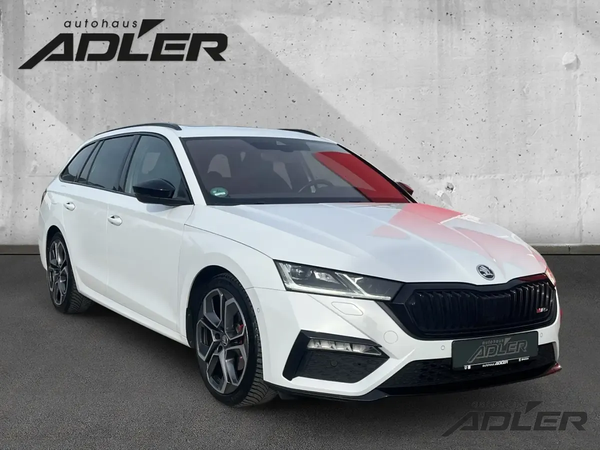 Gebraucht Skoda Octavia RS 200 PS (147 kW) 2022 Weiss Kombi