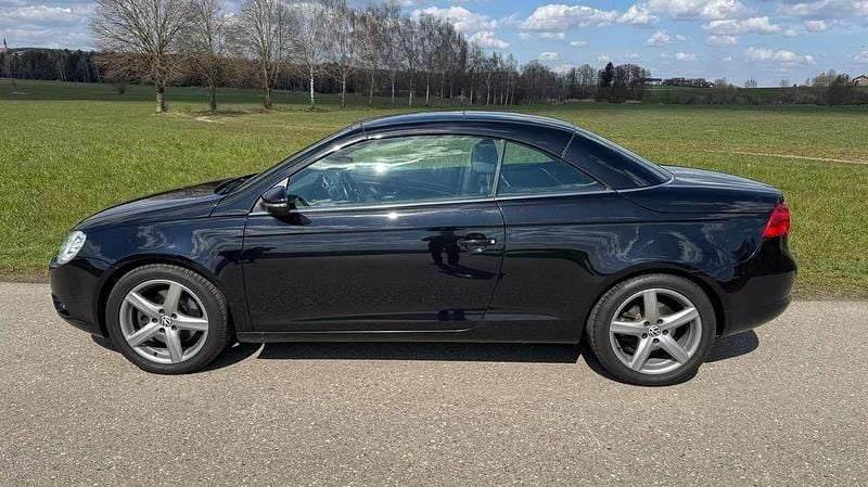 Gebraucht VW Eos 200 PS (147 kW) 2009 Schwarz Cabrio
