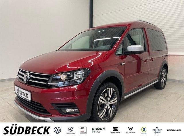 Rot Gebraucht 2017 VW Caddy Trendline Van / Kleinbus | 22.490 € (Teuer) - Bild 1/4