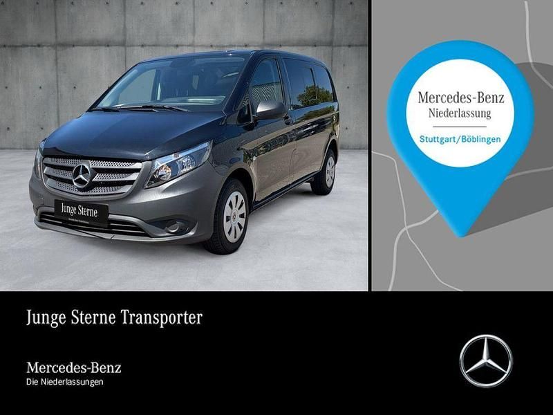 Schwarz Gebraucht 2019 Mercedes Vito Van / Kleinbus | 23.788 € (Fairer Preis) - Bild 1/4