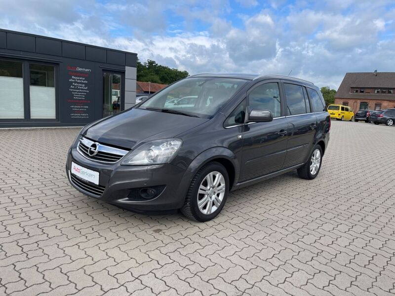 Karbongrau metallic Gebraucht 2012 Opel Zafira Family Van / Kleinbus | 7.990 € (Etwas zu teuer) - Bild 1/4