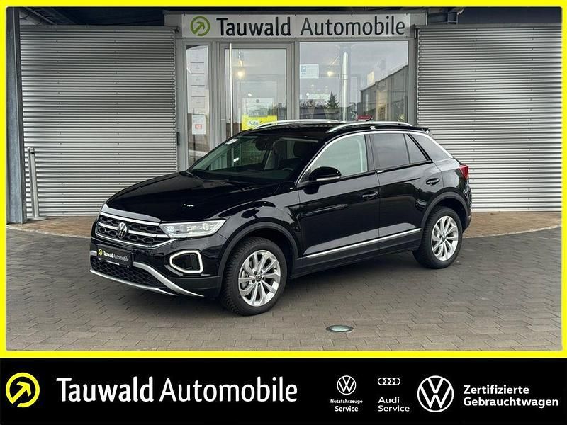 Schwarz Gebraucht 2024 VW T-Roc Style SUV | 27.930 € (Guter Preis) - Bild 1/4