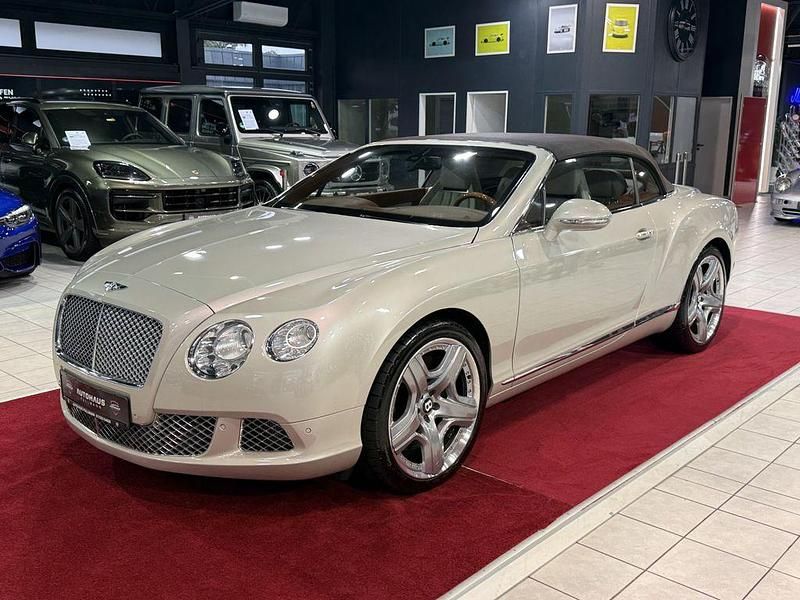 Gold Gebraucht 2012 Bentley Continental GT Convertible Cabrio | 84.980 € - Bild 1/4