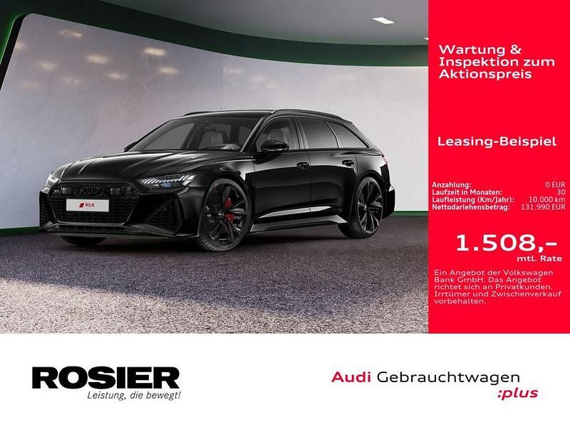 Schwarz / mythosschwarz Gebraucht 2025 Audi RS6 Performance Kombi | 131.990 € (Fairer Preis) - Bild 1/4