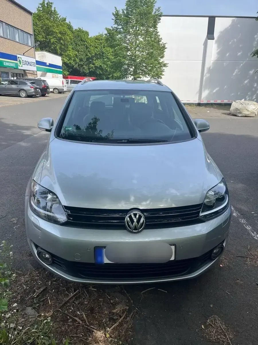 Gebraucht VW Golf Plus 122 PS (89 kW) 2010 Silber Van / Kleinbus