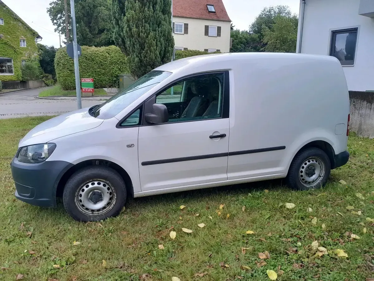 Gebraucht VW Caddy 75 PS (55 kW) 2014 Weiß Van / Kleinbus