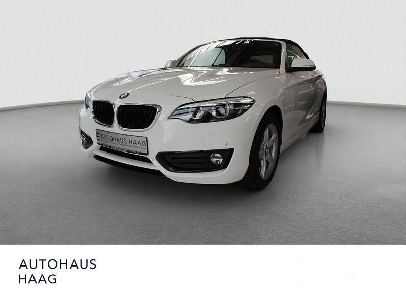 Gebraucht BMW 218 Advantage 150 PS (110 kW) 2019 Weiß Cabrio