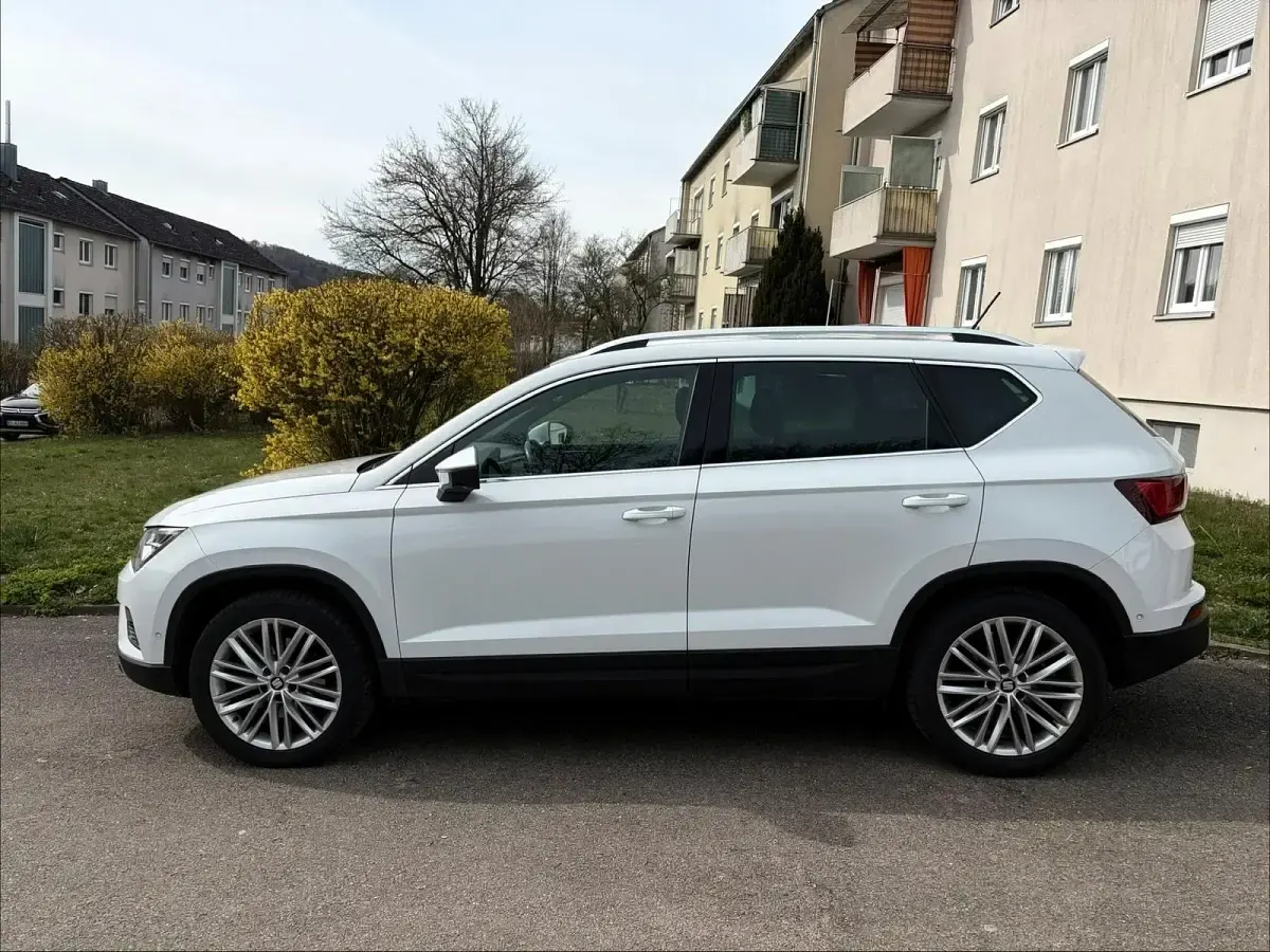 Używany Seat Ateca 190 KM (139 kW) 2017 Biały SUV