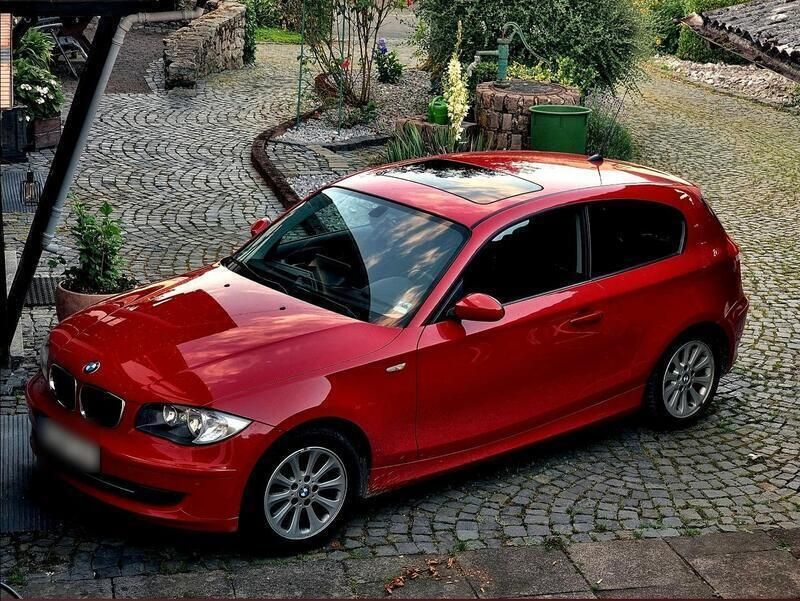 Rot Gebraucht 2008 BMW 116 Kleinwagen | 1.700 € (Superpreis) - Bild 1/4