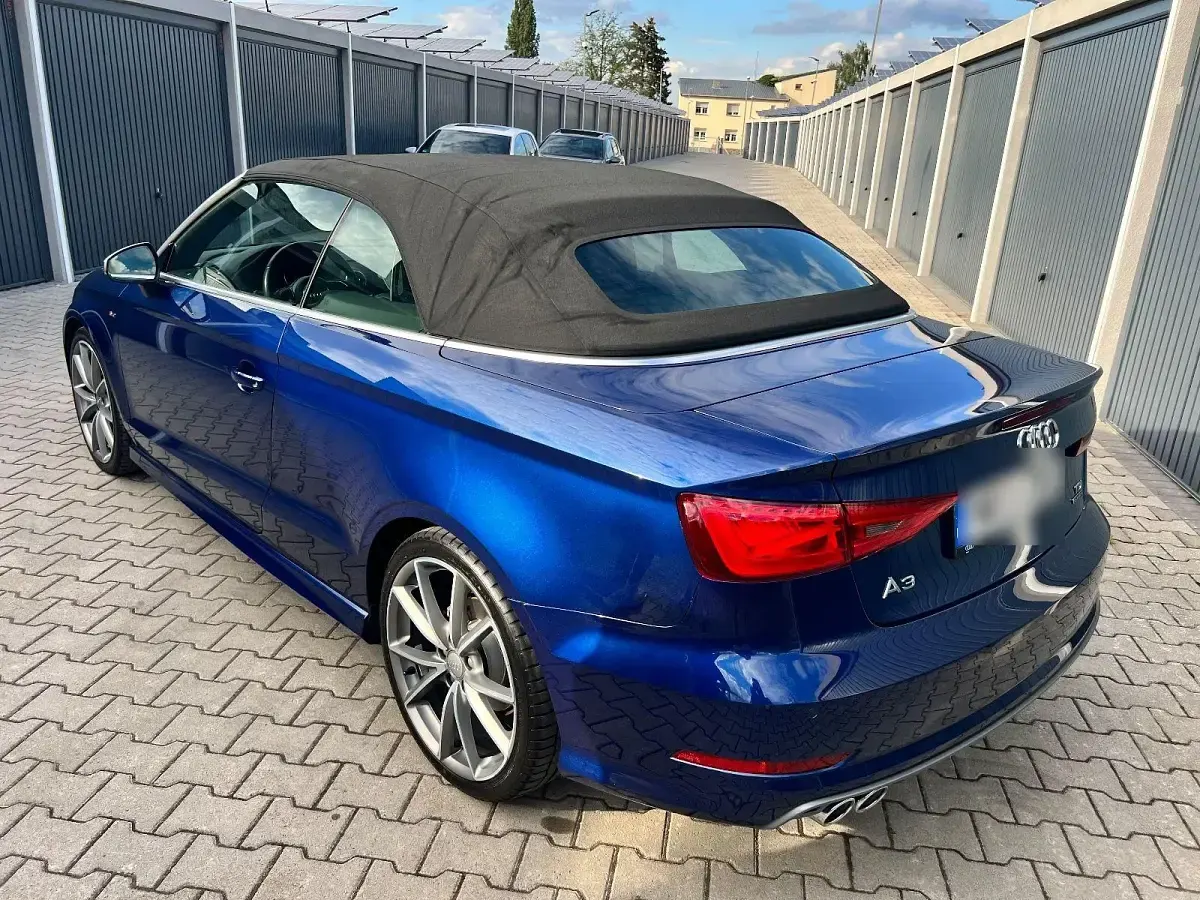 Używany Audi A3 Cabriolet S-Line 184 KM (135 kW) 2016 Niebieski Kabriolet