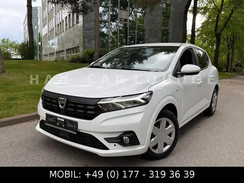 Gebraucht Dacia Sandero 101 PS (74 kW) 2021 Weiß Limousine