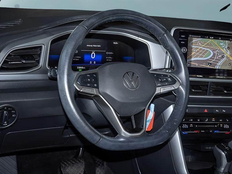 Gebraucht VW T-Roc Cabriolet 150 PS (110 kW) 2022 Schwarz Cabrio