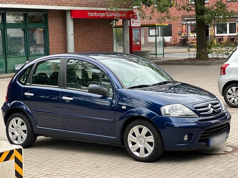 Blau Gebraucht 2008 Citroën C3 Exclusive Kleinwagen | 2.600 € - Bild 1/4