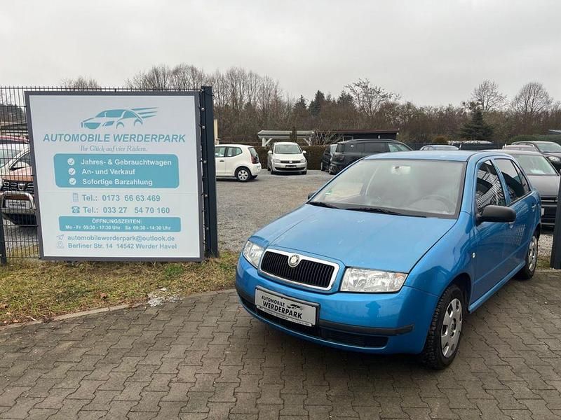 Blau Gebraucht 2001 Skoda Fabia Limousine | 999 € (Guter Preis) - Bild 1/4
