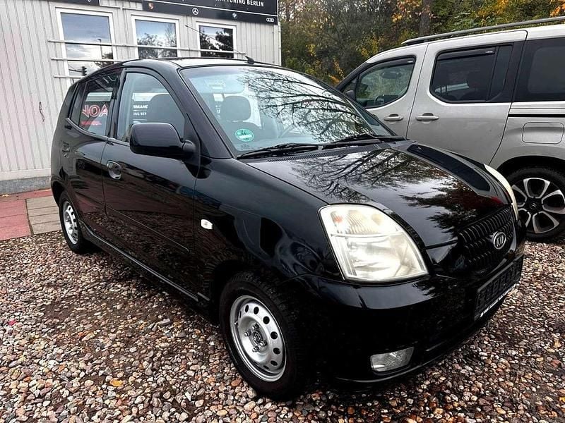 Gebraucht Kia Picanto LX 65 PS (47 kW) 2004 Schwarzmetallic Kleinwagen