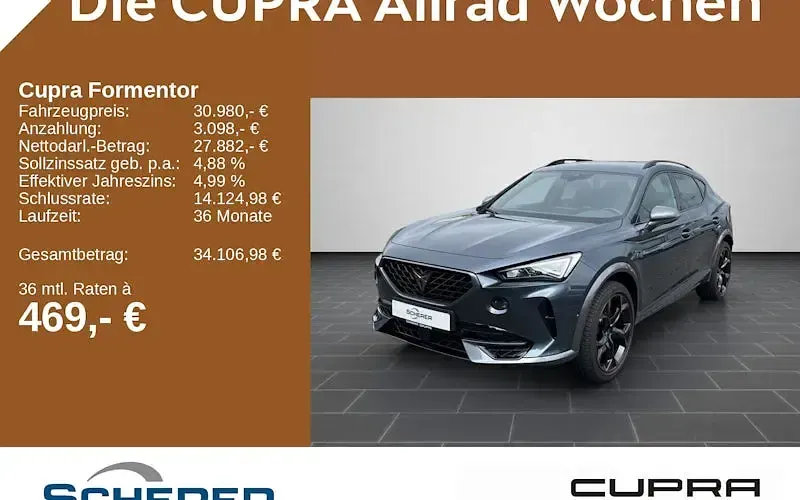 Gebraucht Cupra Formentor VZ 310 PS (228 kW) 2023 Magnetic grau metallic (metallic) SUV