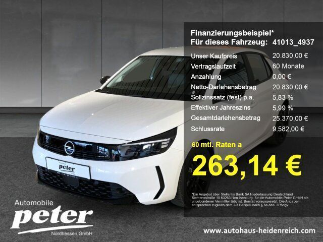 Weiß Neu 2025 Opel Corsa Limousine | 20.830 € (Fairer Preis) - Bild 1/4