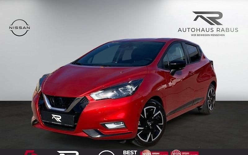 Gebraucht Nissan Micra 92 PS (67 kW) 2022 Rot Limousine