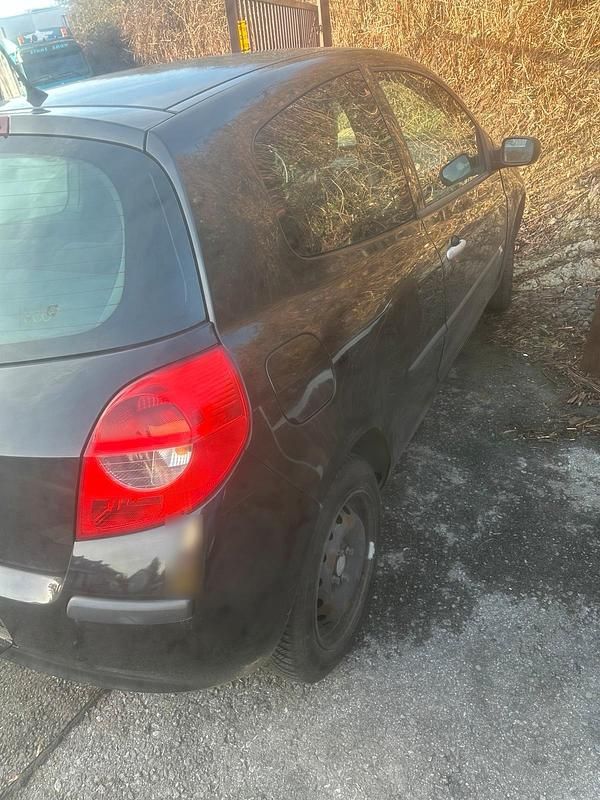 Gebraucht Renault Clio II 2009 Schwarz Kleinwagen
